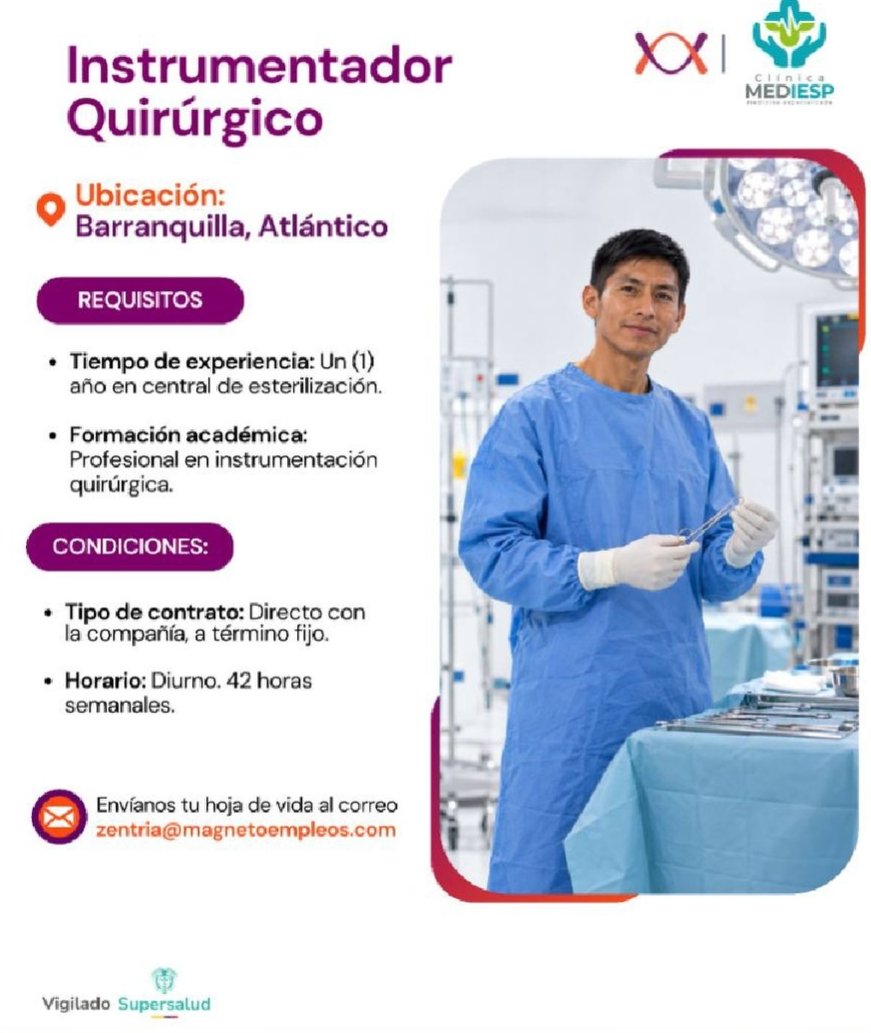 Instrumentador Quirúrgico
