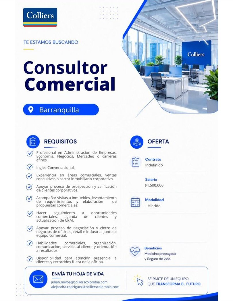 Consultor Comercial