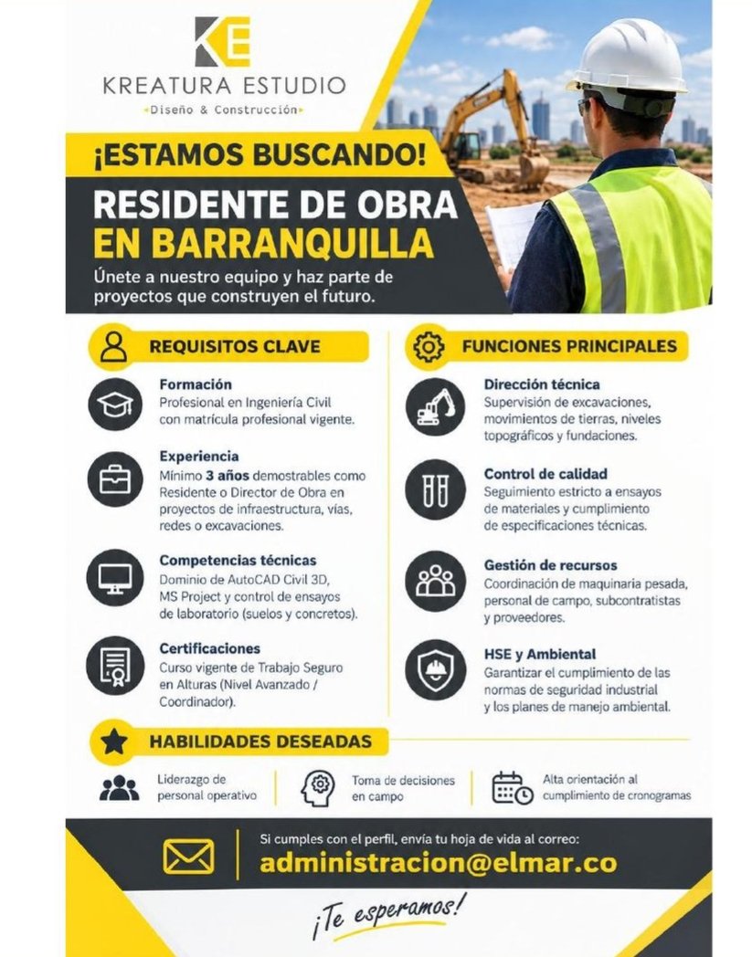 Residente de Obra