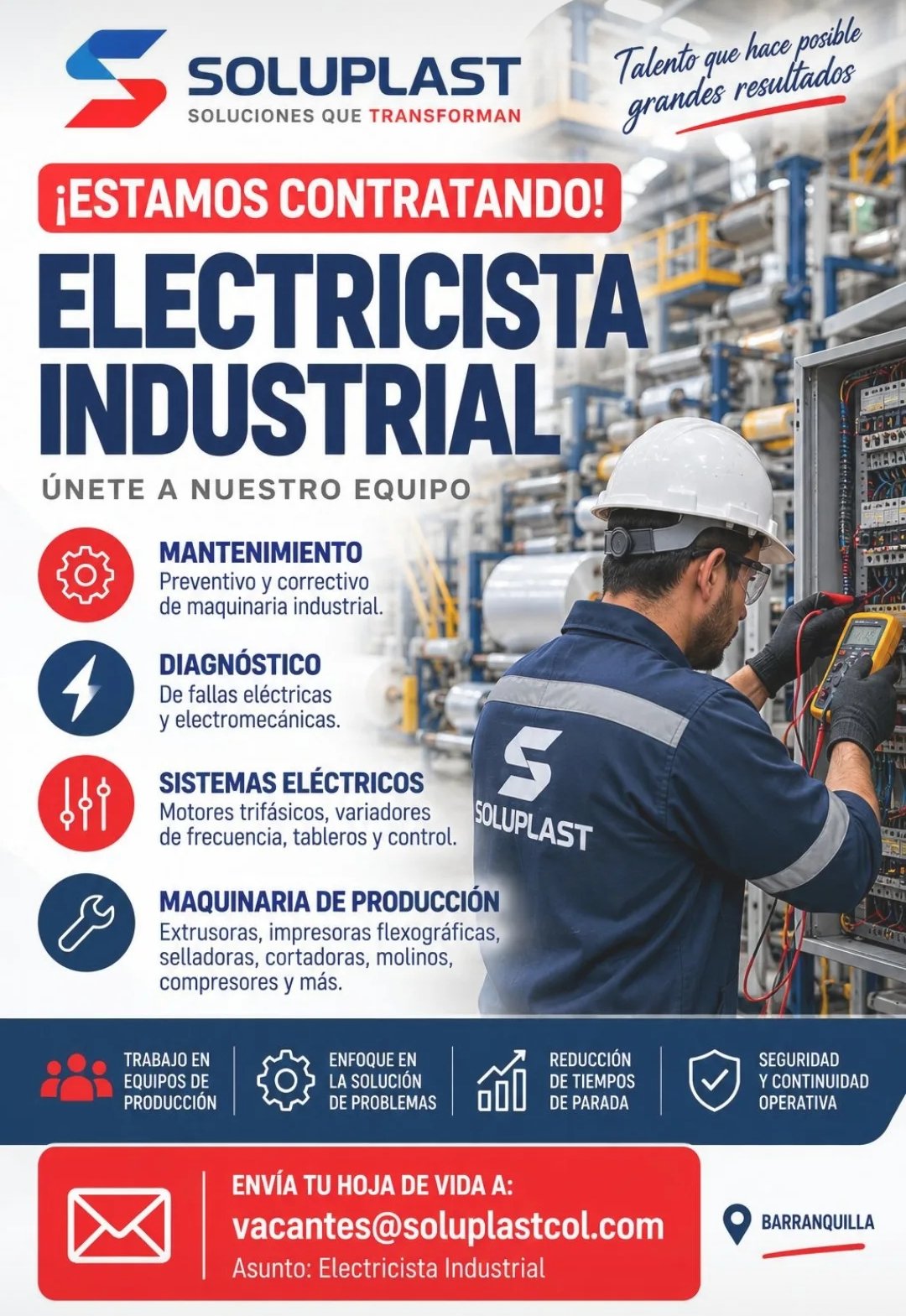 Electricista Industrial