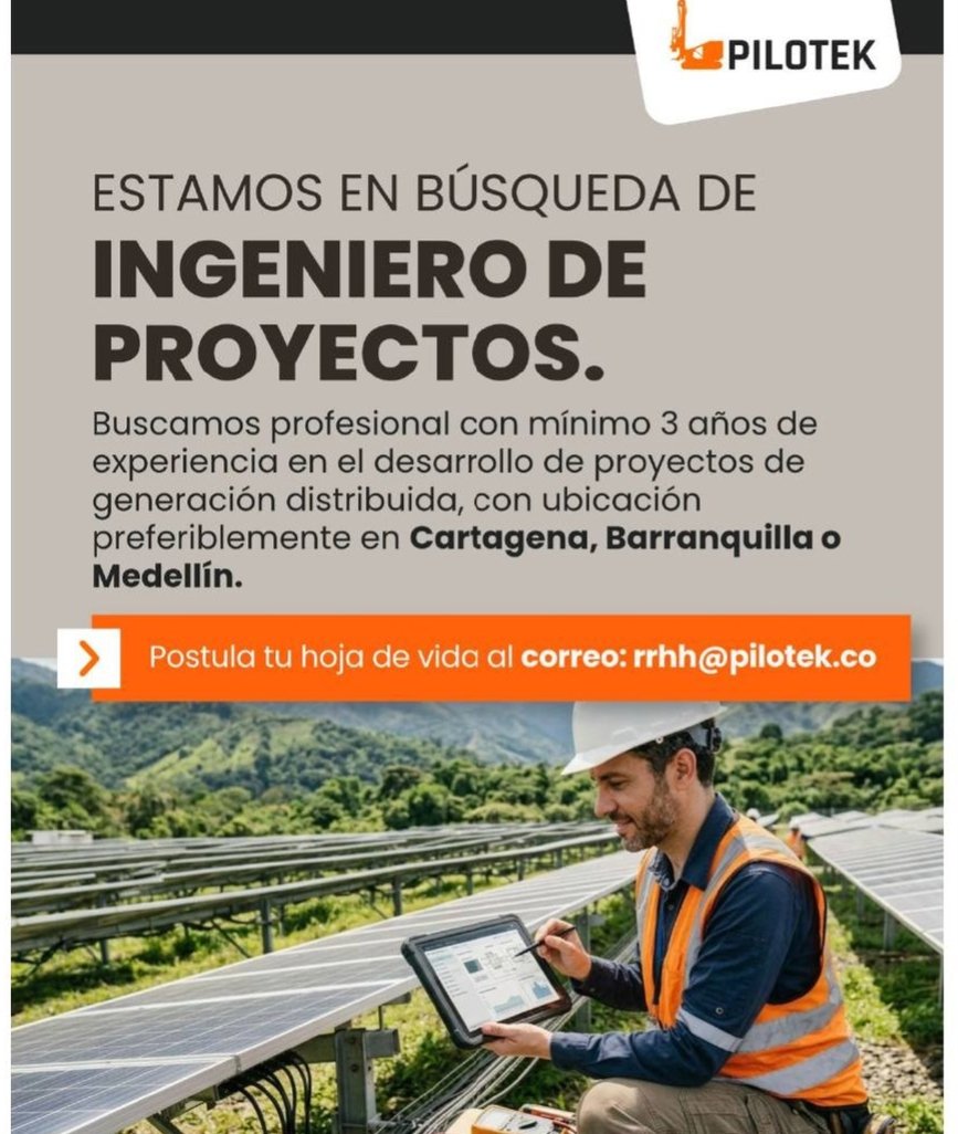Ingeniero de Proyectos