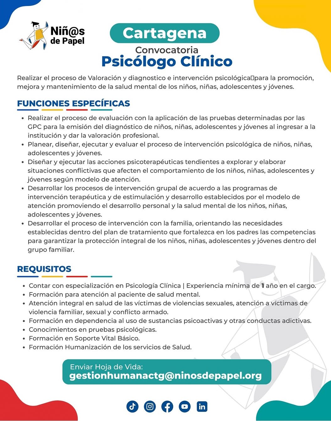 Psicólogo Clínico