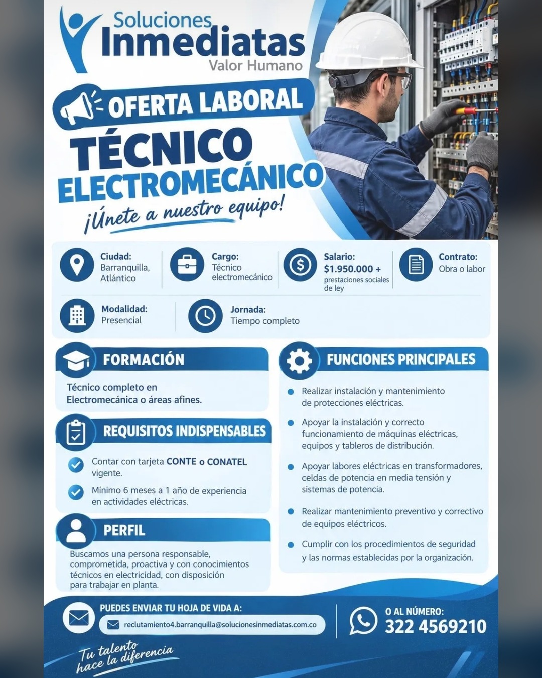 Técnico Electromecánico
