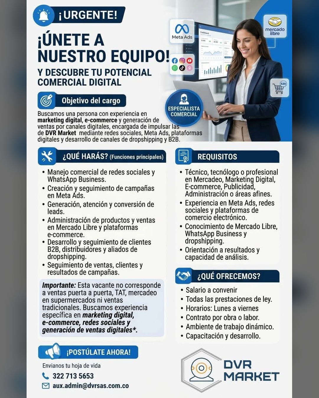 Especialista Comercial Digital