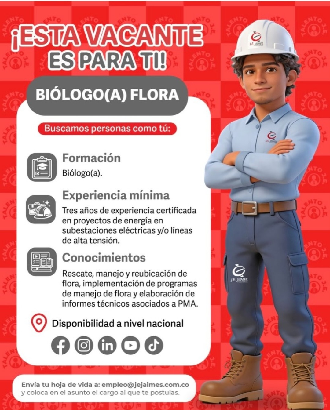 Biólogo(a) Flora