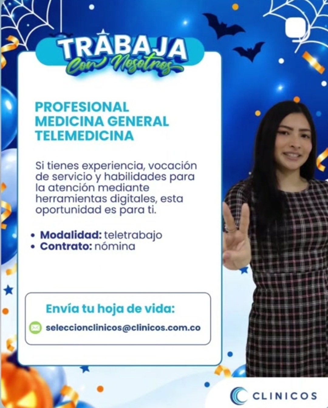 Profesional Medicina General Telemedicina (teletrabajo)