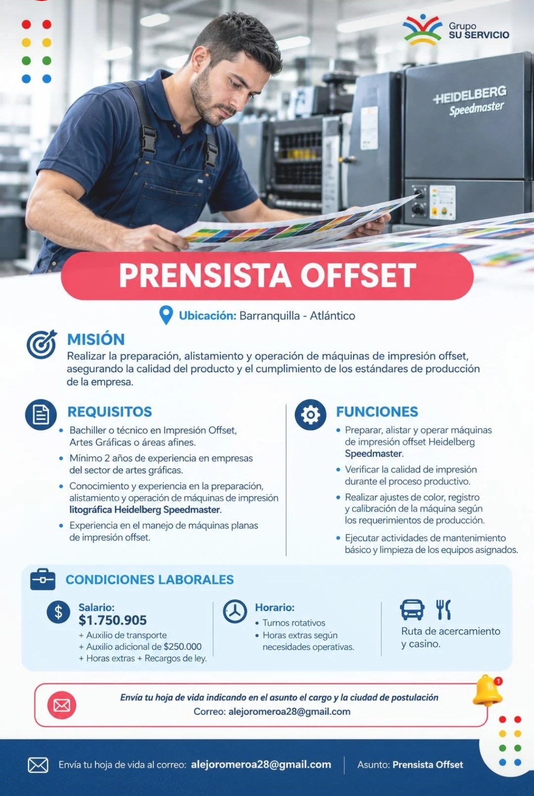 Prensista Offset