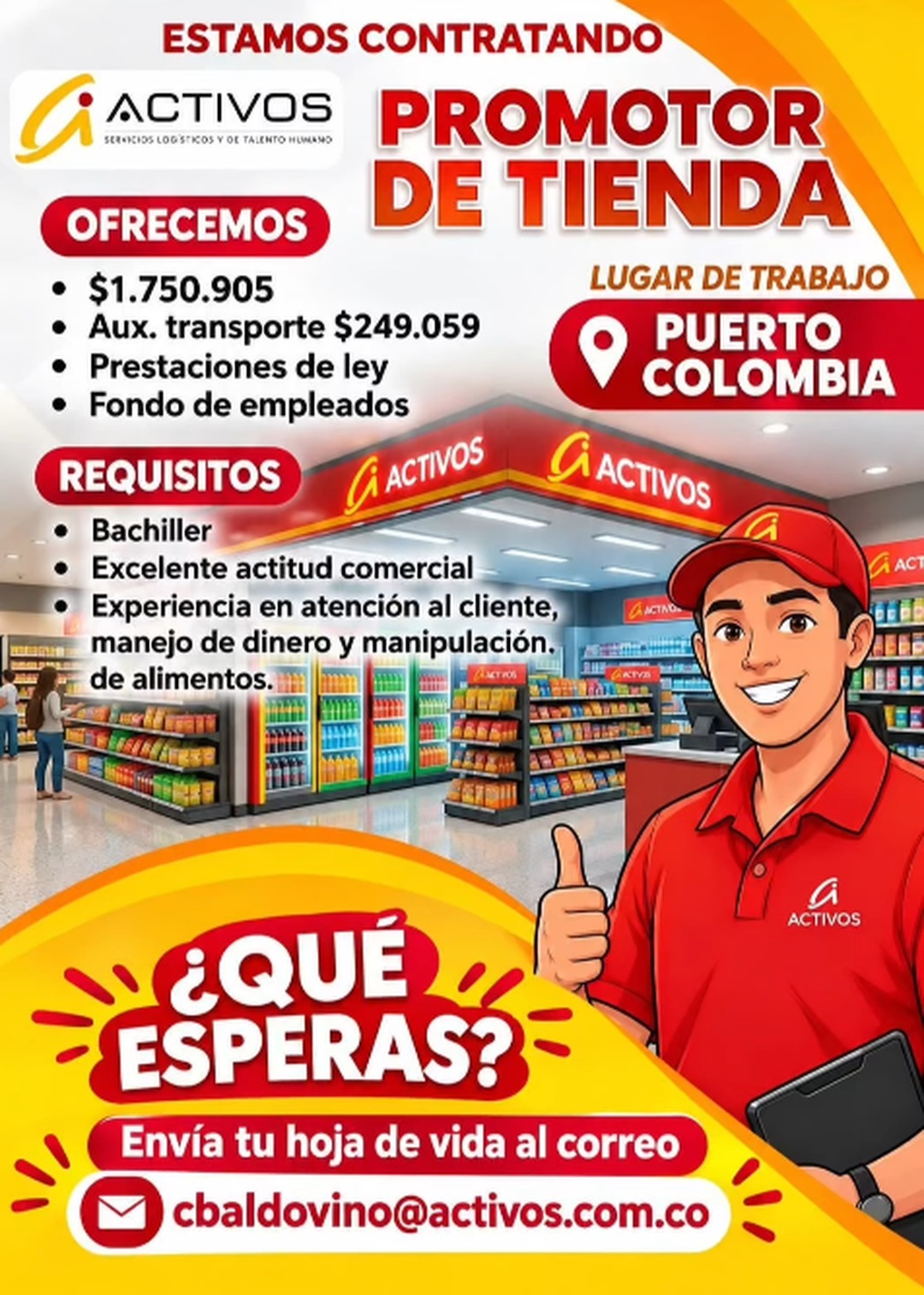 Promotor de Tienda