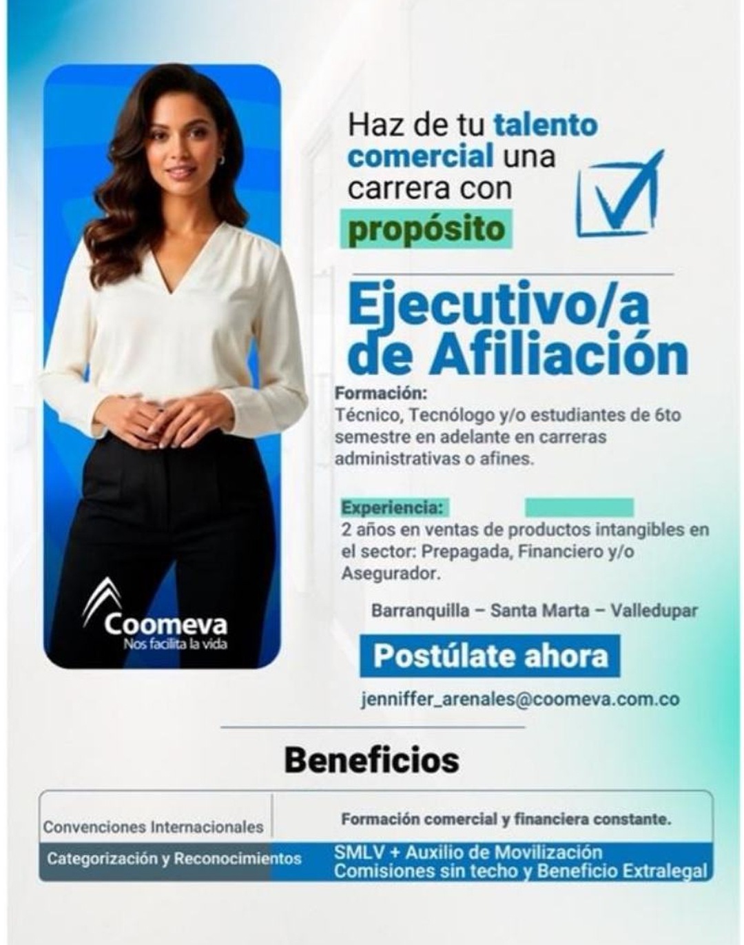 Ejecutivo/a de Afiliación