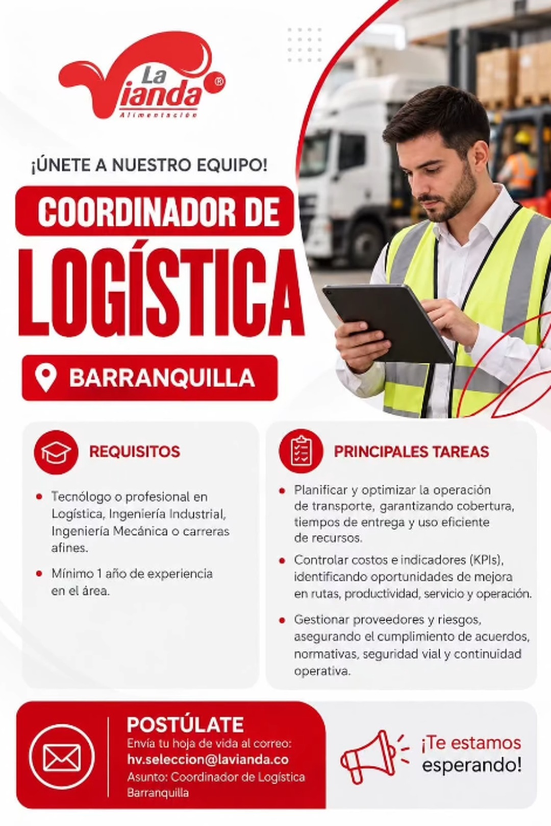 Coordinador de Logística