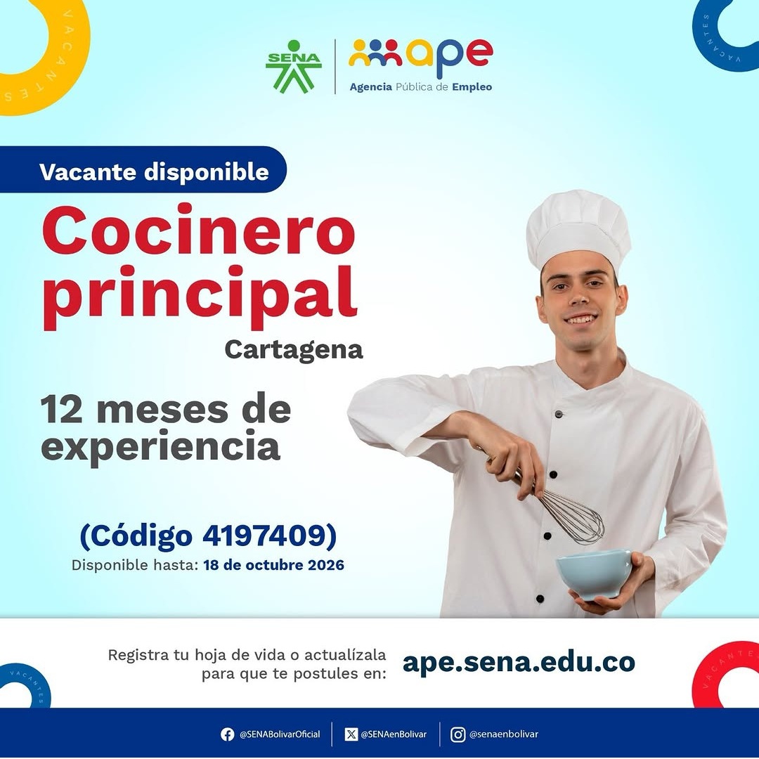 Cocinero Principal