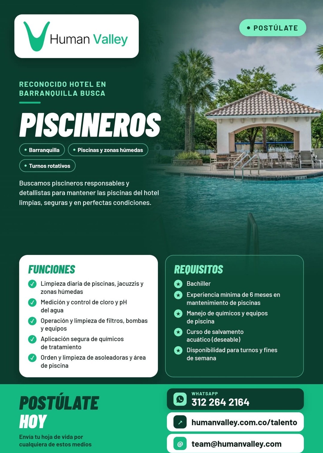 Piscineros