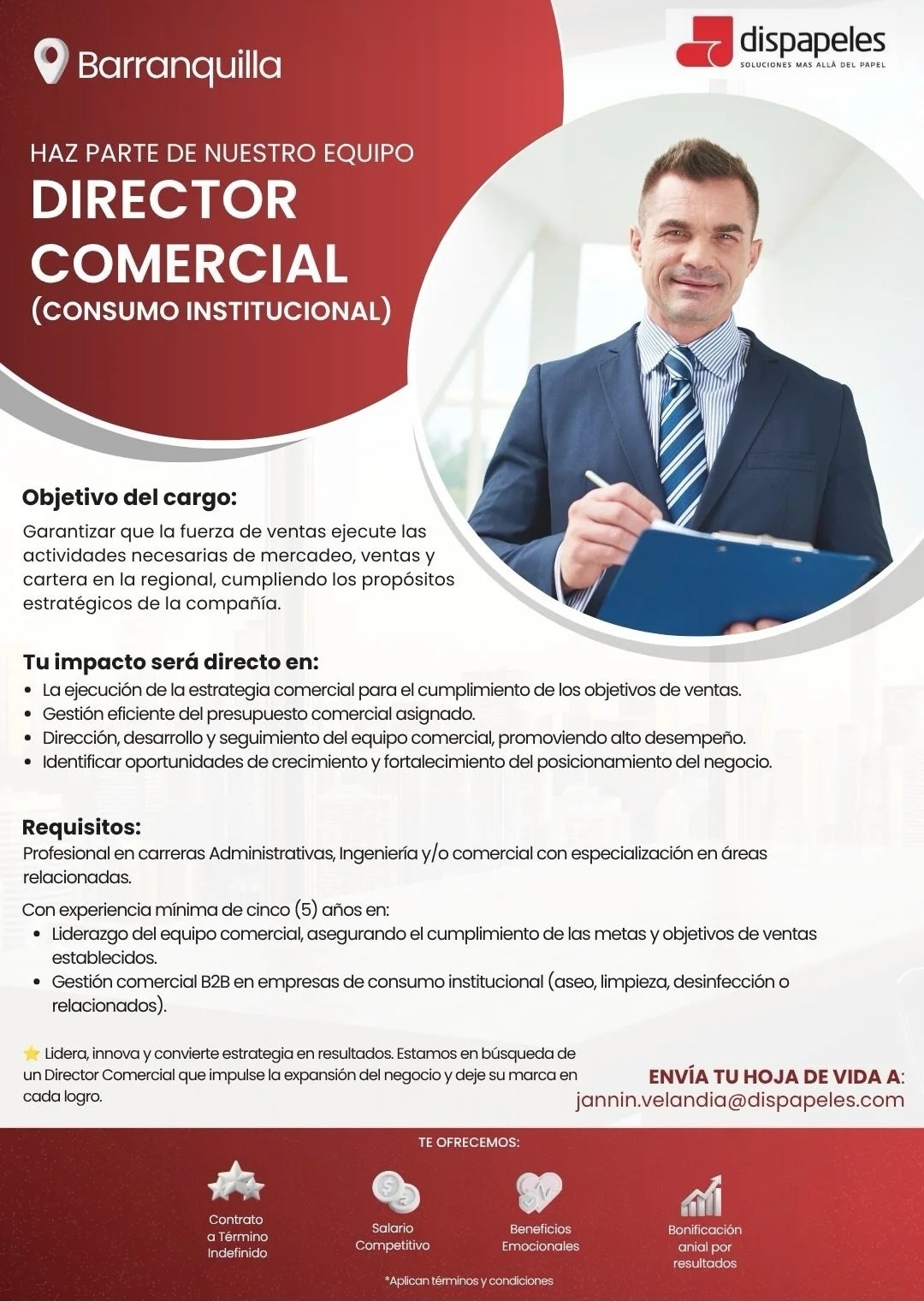 Director Comercial (Consumo Institucional)