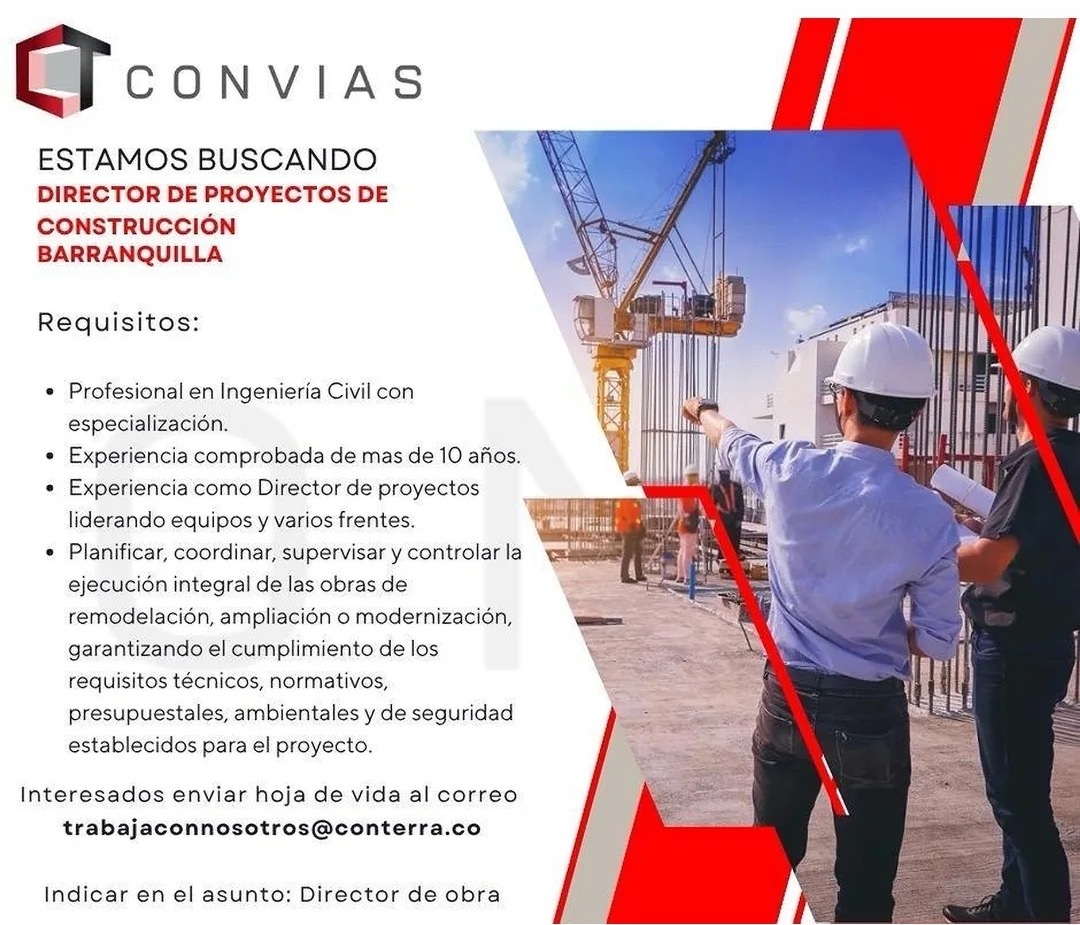 Director de Proyectos de Construcción