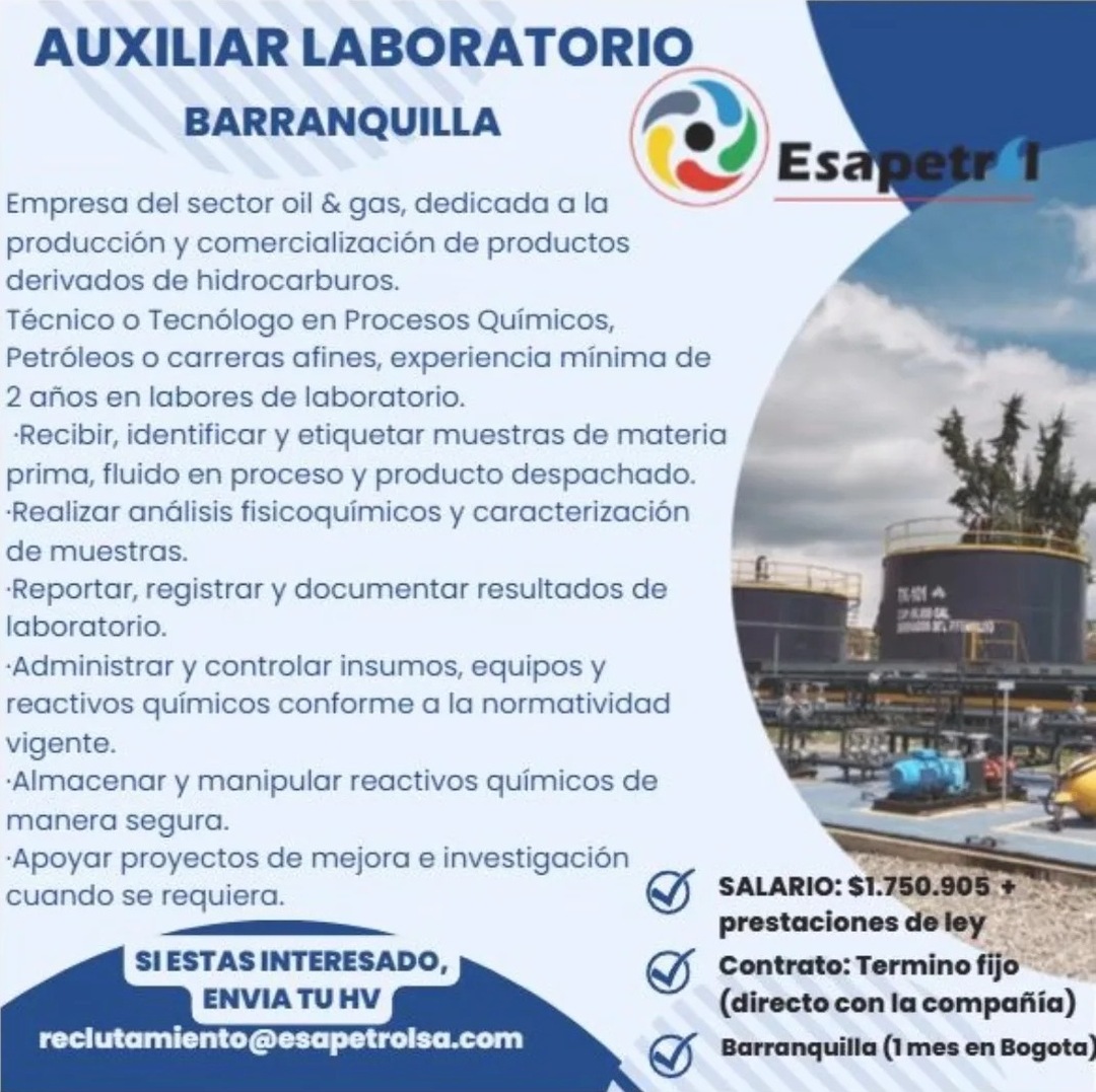 Auxiliar Laboratorio