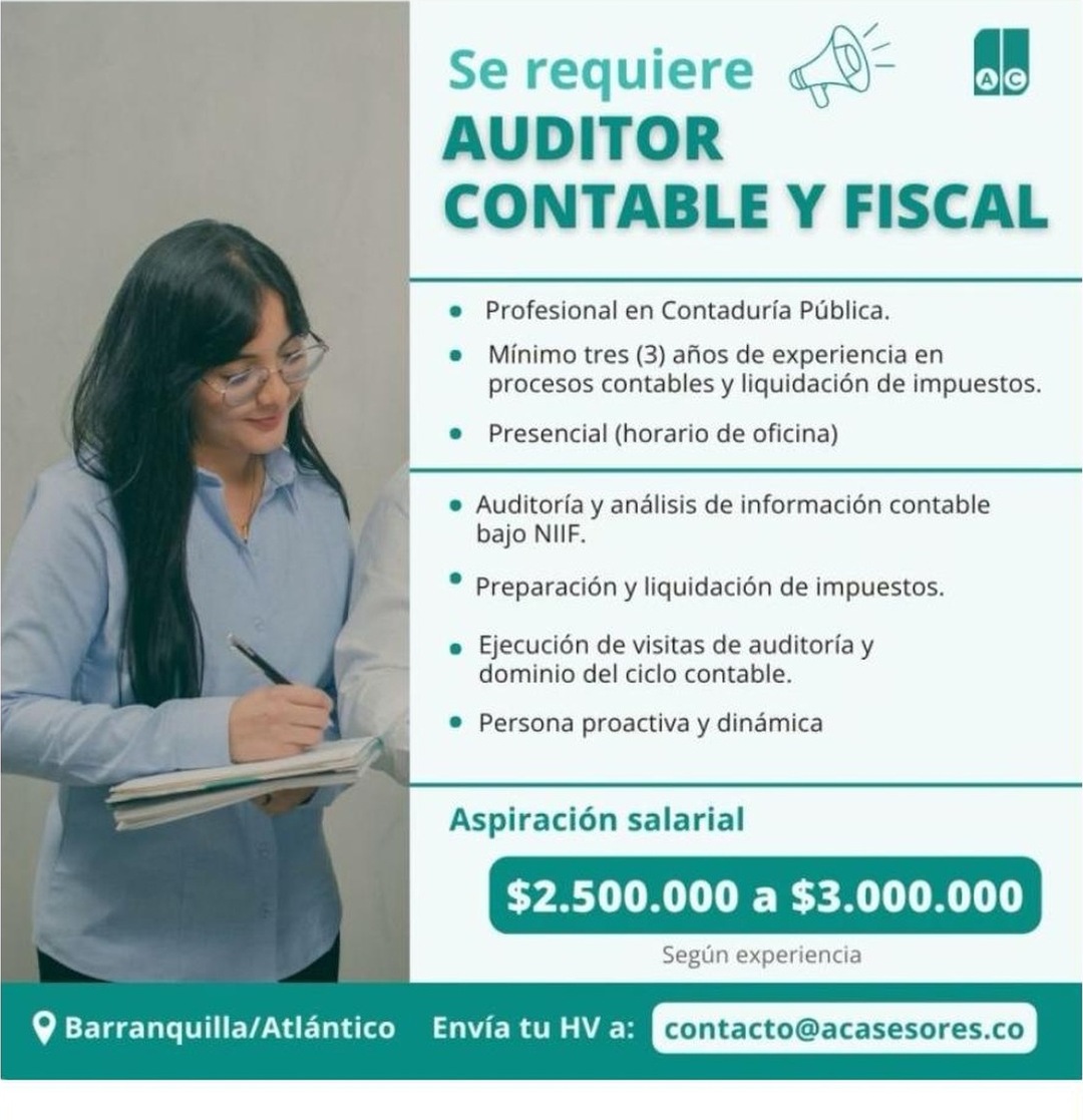Auditor contable y fiscal