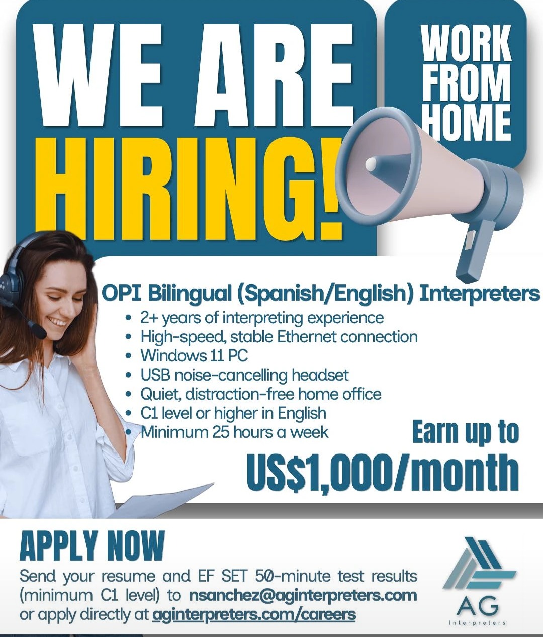 OPI Bilingual (Spanish/English) Interpreters