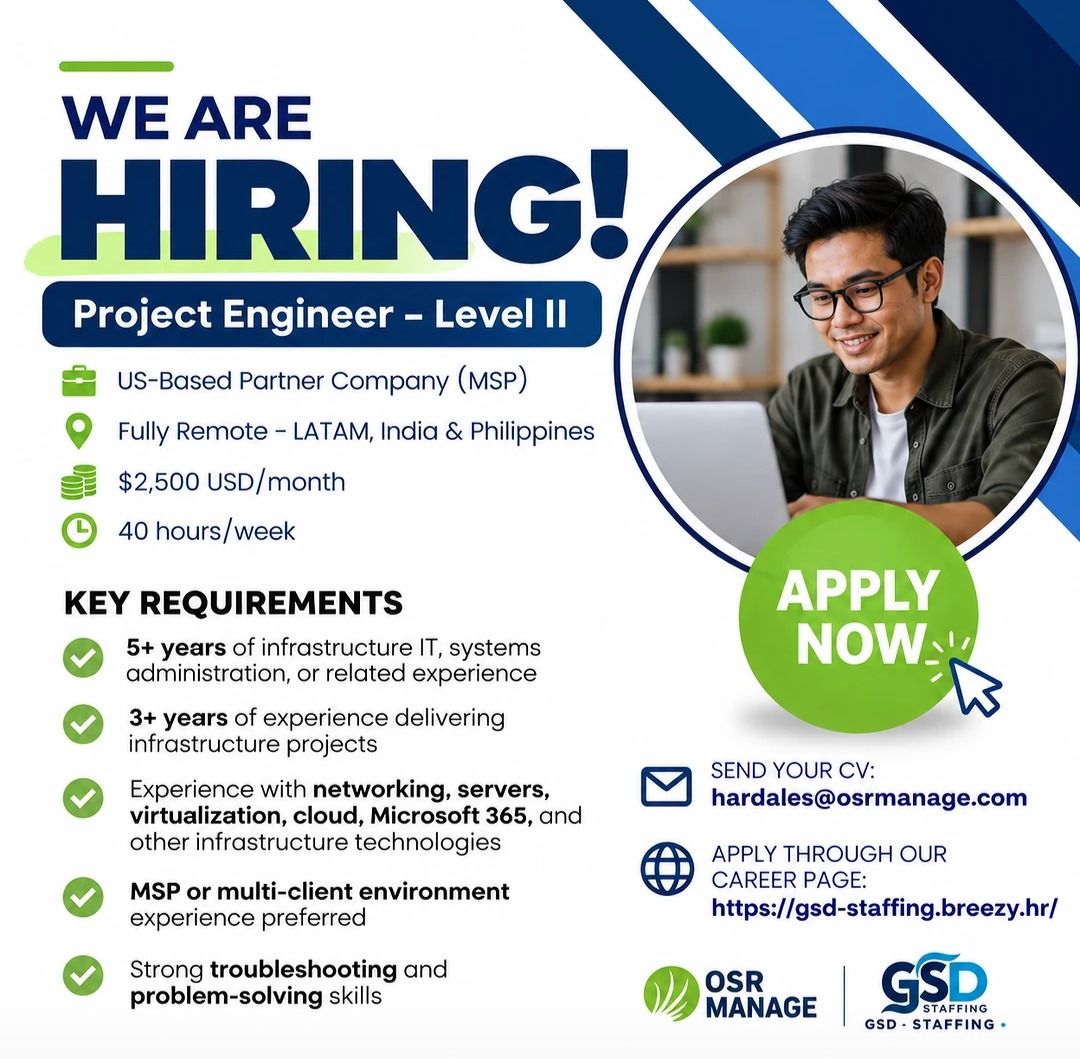 Project Engineer – Level II