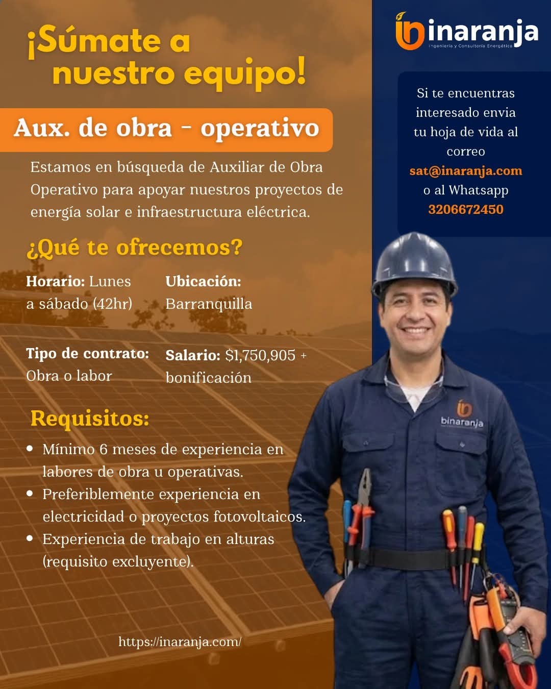 Aux. de obra - operativo
