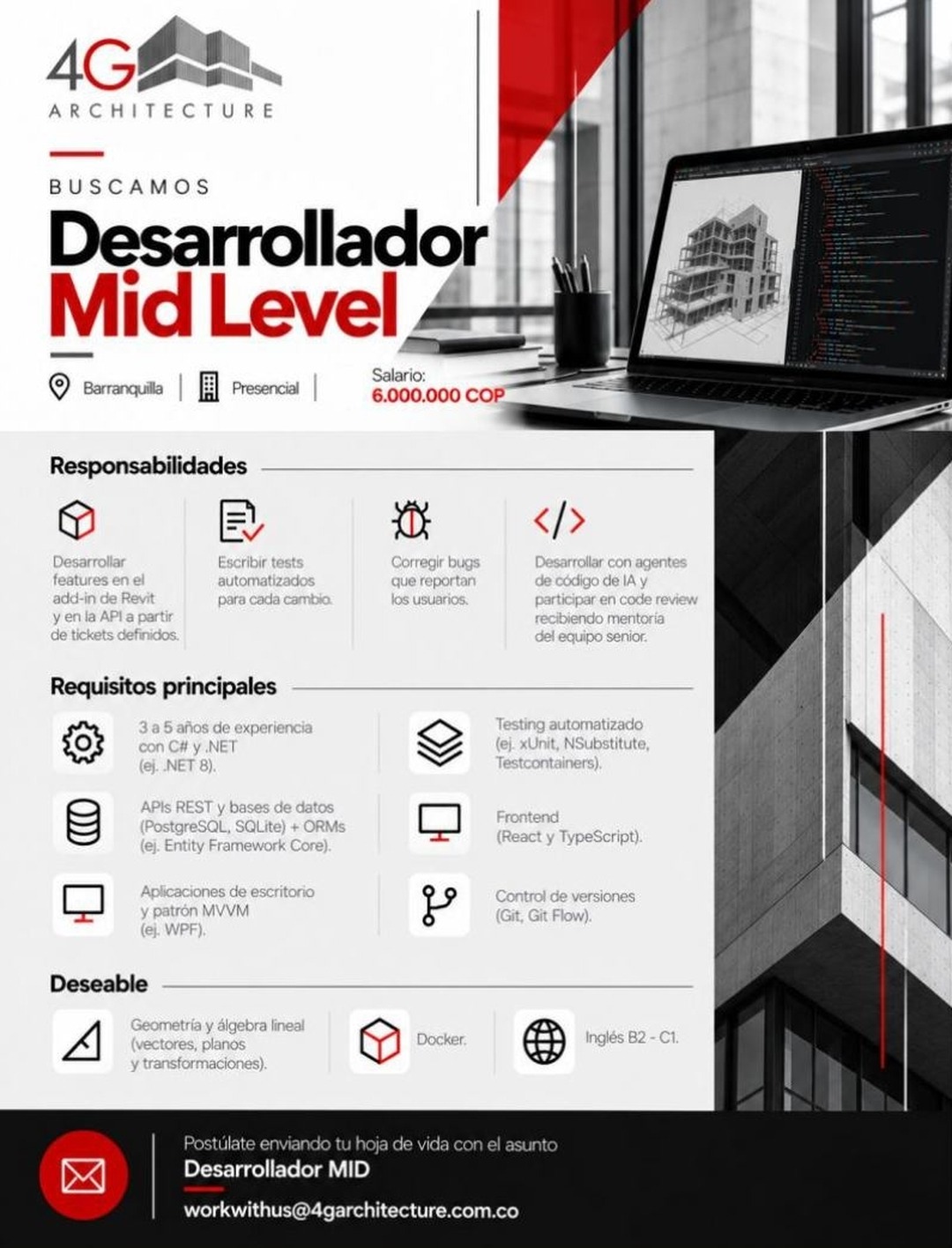 Desarrollador Mid Level