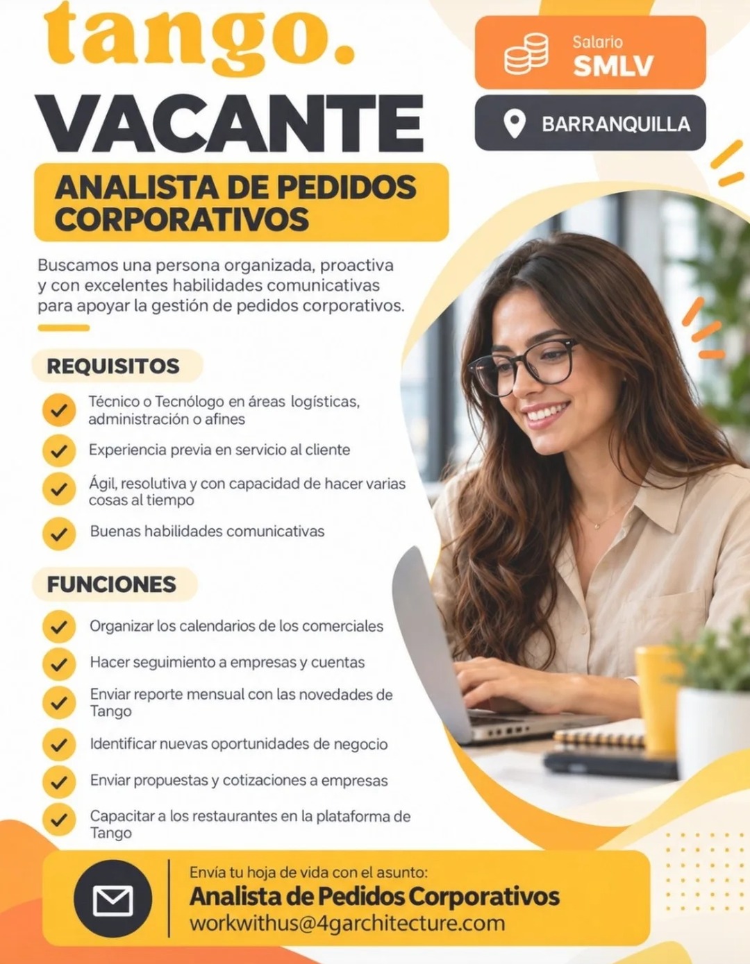 Analista de Pedidos Corporativos