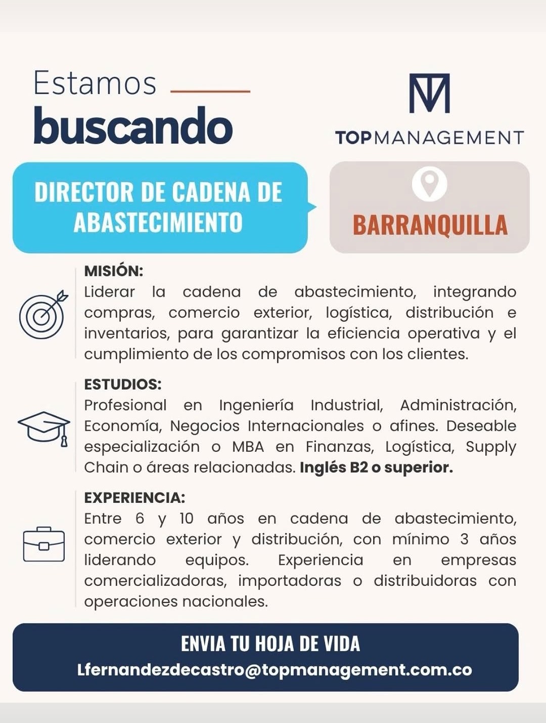 Director de Cadena de Abastecimiento