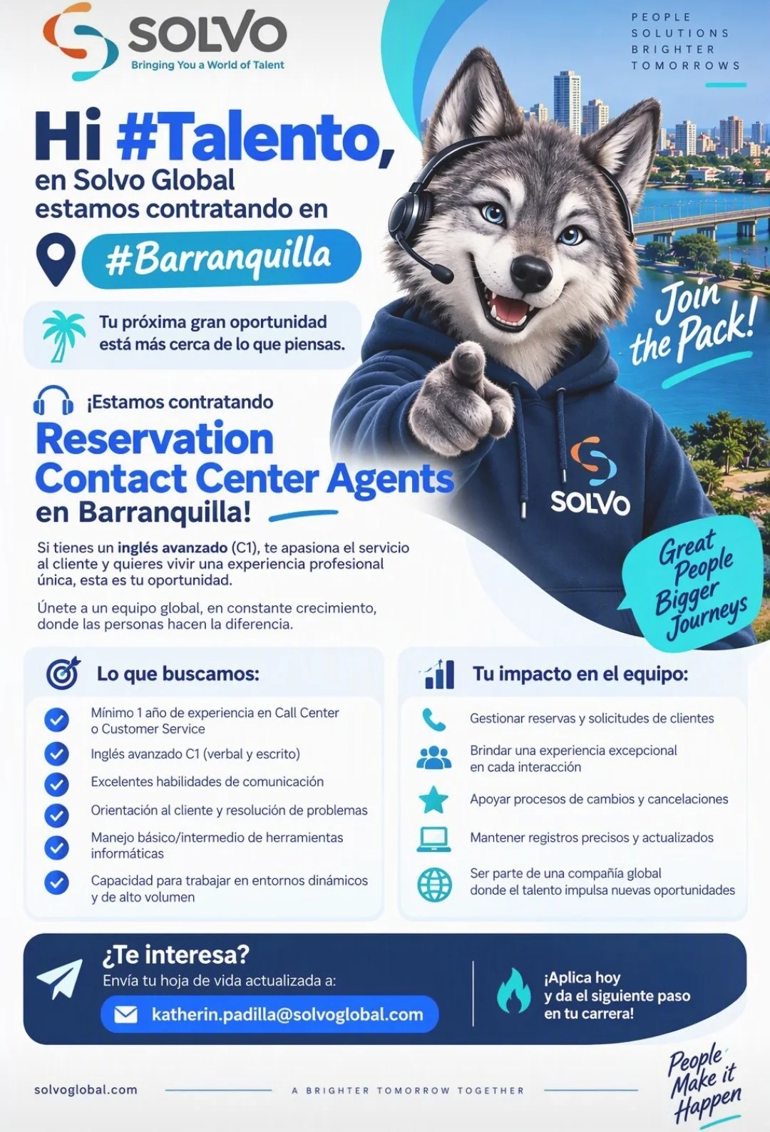 Reservation Contact Center Agents