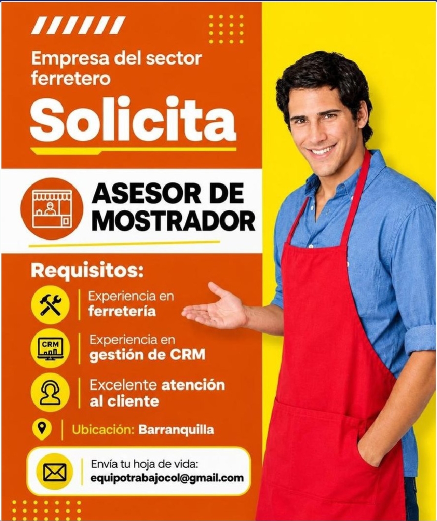 Asesor de Mostrador
