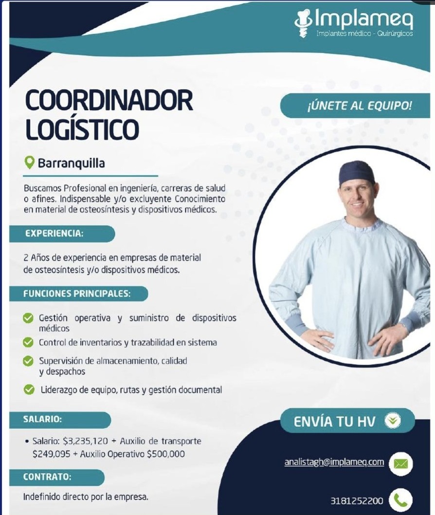 Coordinador Logístico