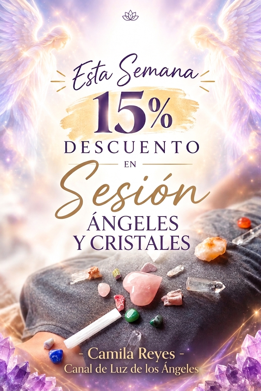 Sesión Ángeles y Cristales
