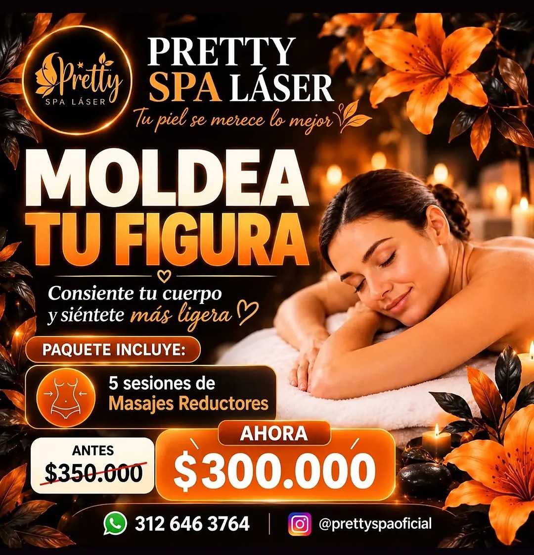 Moldea tu figura: $300.000 — Pretty Spa Láser