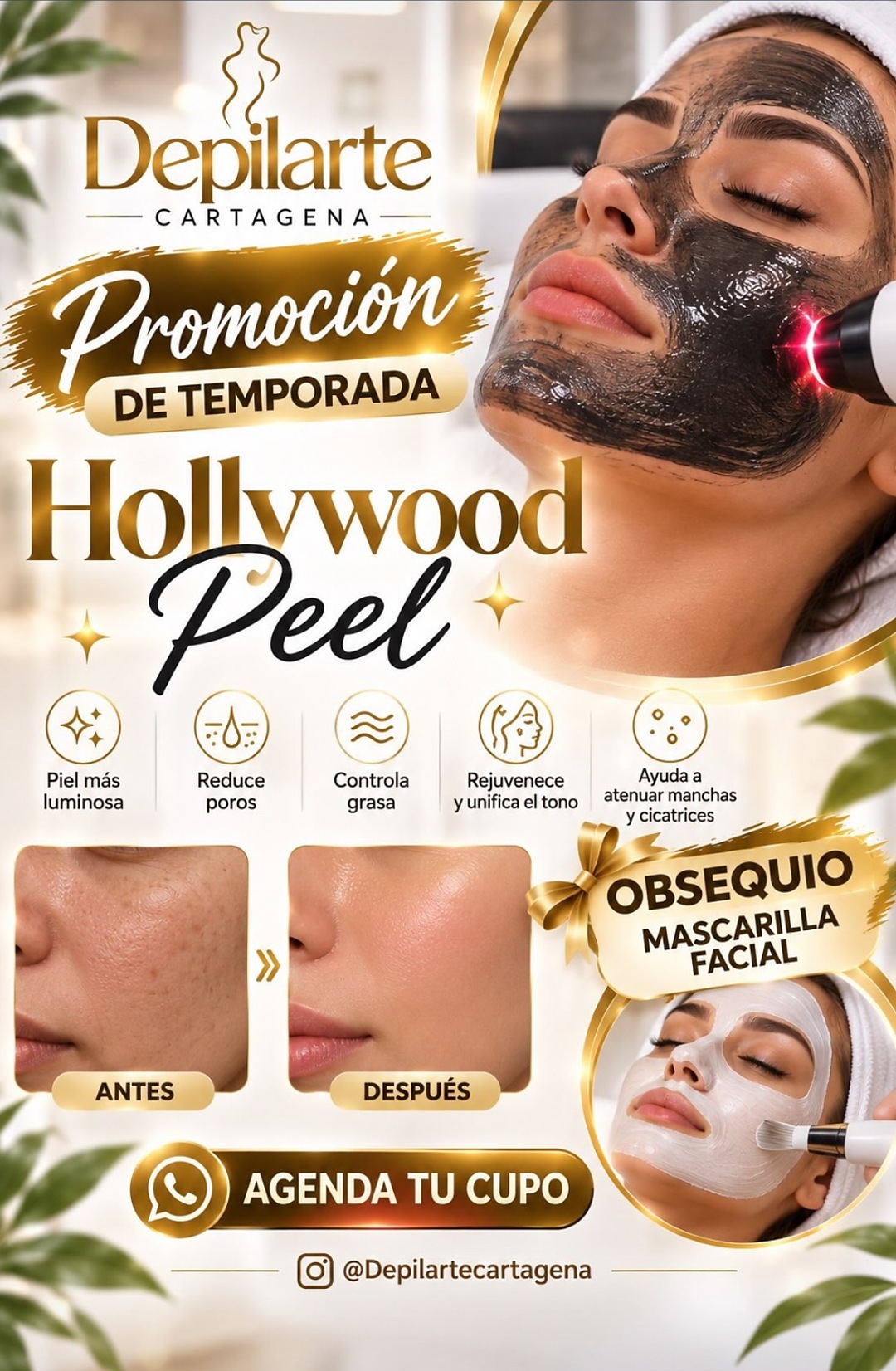 Hollywood Peel — Depilarte