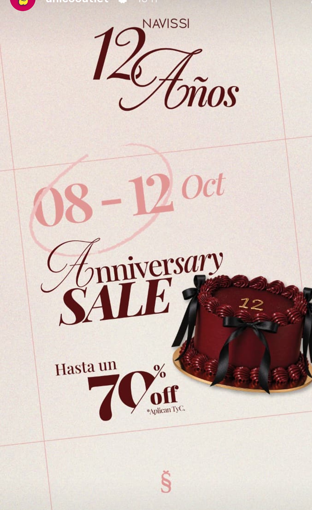 12 años: hasta 70% off — Navissi (Único)