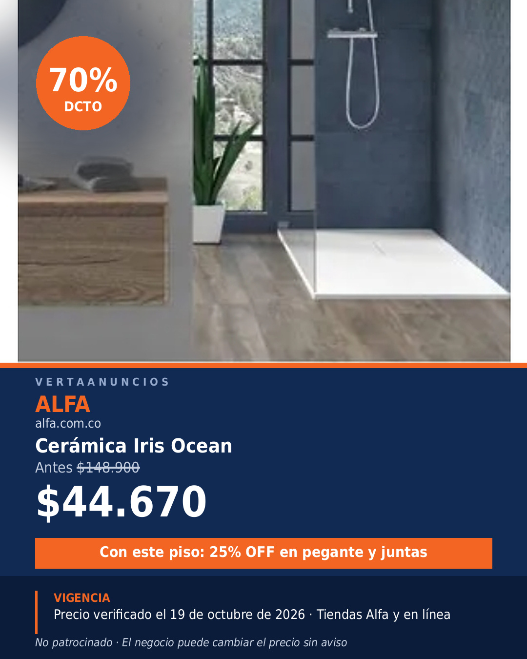 Cerámica Iris Ocean — Alfa