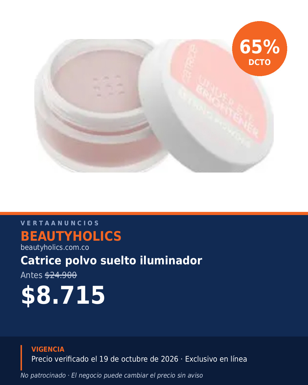 Catrice polvo suelto iluminador — Beautyholics