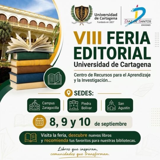 VIII Feria Editorial de la Universidad de Cartagena
