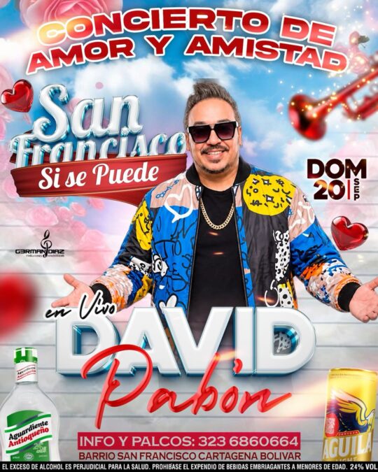 David Pabón — Concierto de Amor y Amistad