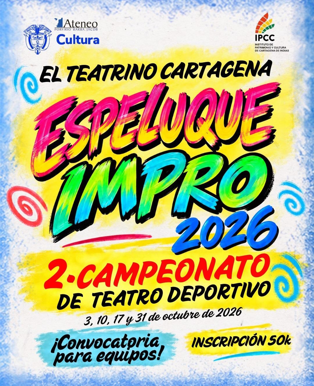 Espeluque Impro 2026: 2.º Campeonato de Teatro Deportivo — gran final