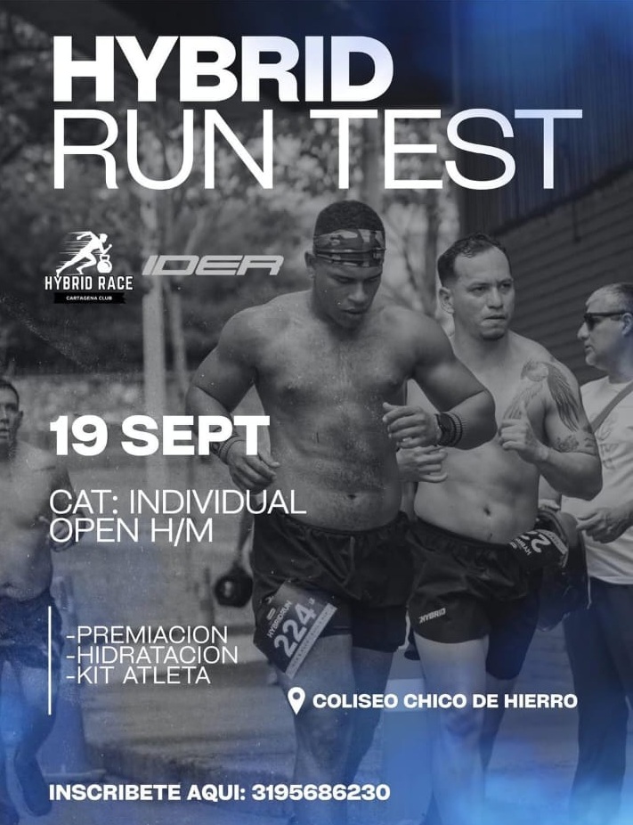 Hybrid Run Test — Categoría Individual Open H/M