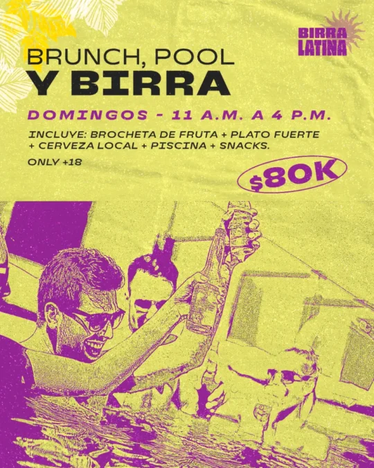 Brunch, Pool y Birra