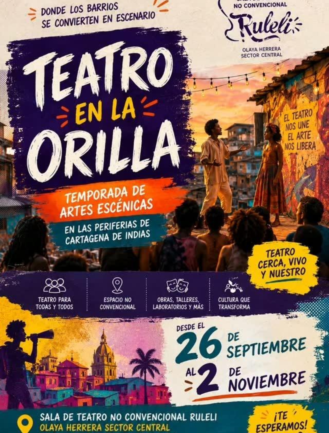 Teatro en la Orilla — Temporada de Artes Escénicas